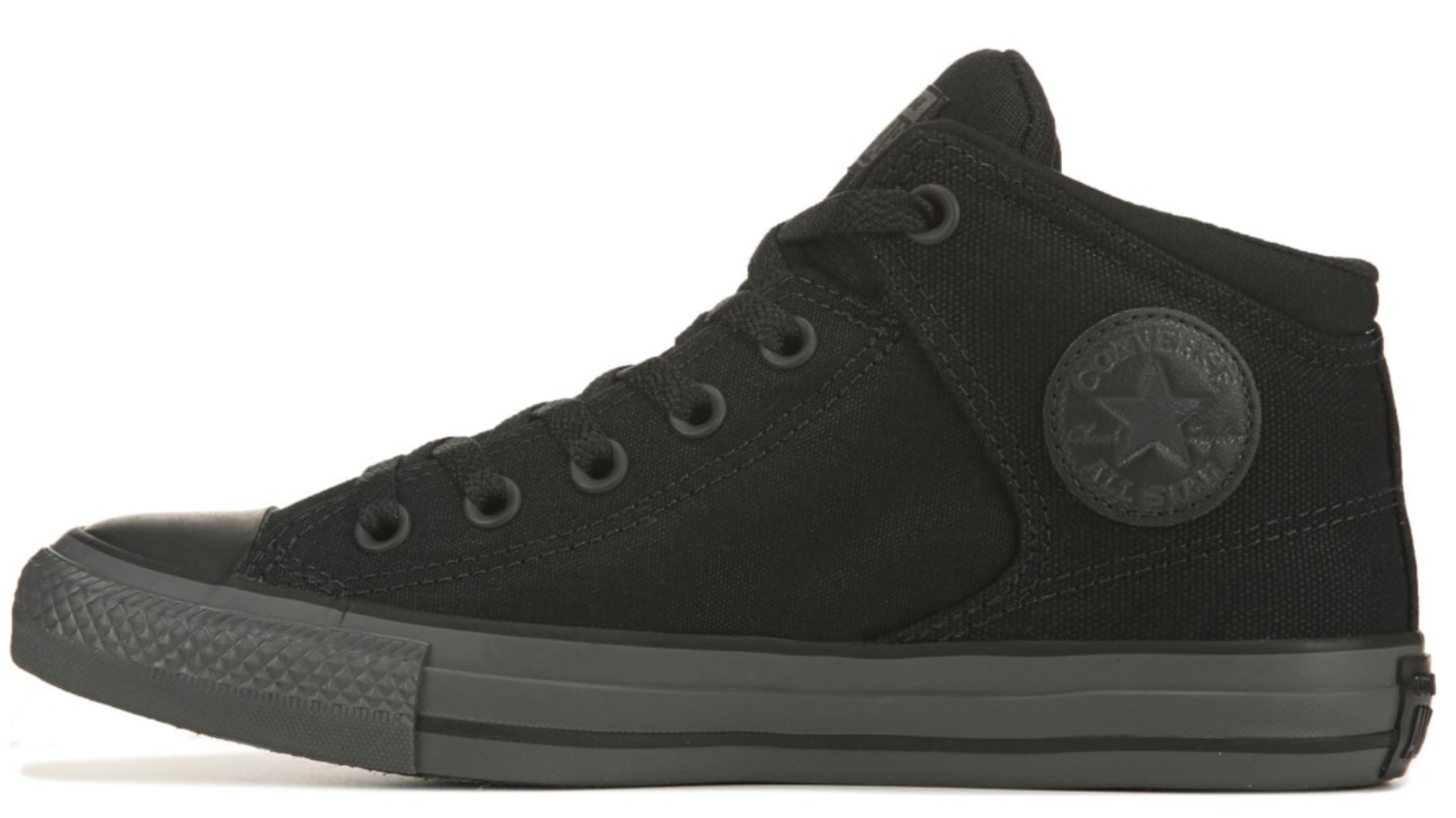 converse noir haute homme